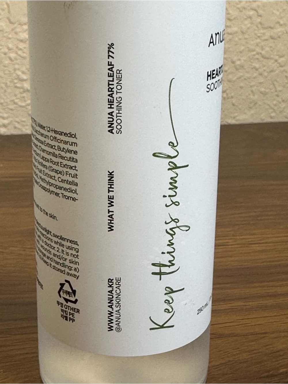 ANUA Heartleaf 77+ Hyaluron Soothing Toner 250ml- New, Sealed! Exp: 3/2026 - Picture 8 of 11